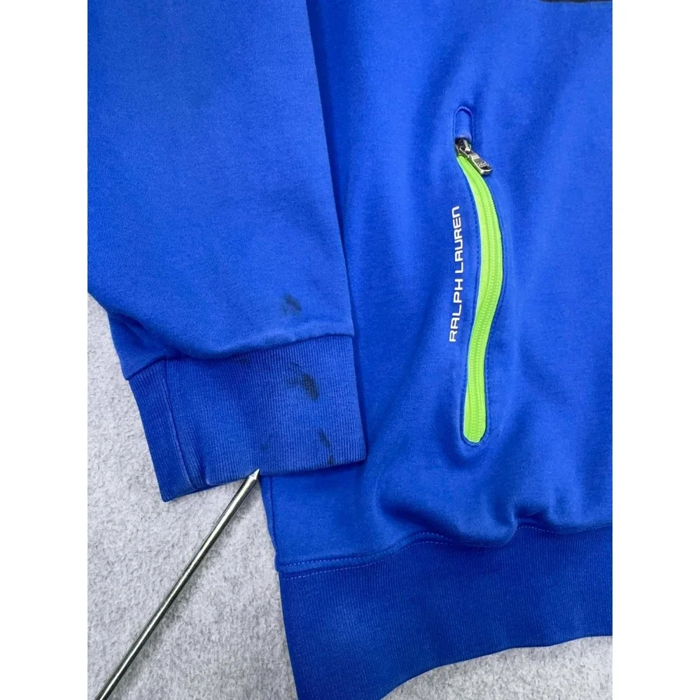 Polo‎ Ralph Lauren Performance Color Block Full Zip Bomber Jacket Men's Size 2XB